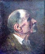 Antonio Parreiras Bust of a man oil painting artist